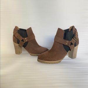 Von Dutch Brown Freerider Booties